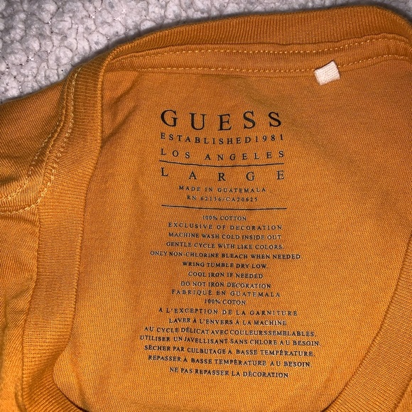 Guess Embroidered USA Flag T-shirt - Picture 3 of 4